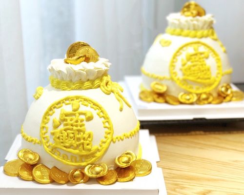 福袋金币元宝男友老公爸爸男生生日蛋糕动物奶油新鲜生日蛋糕