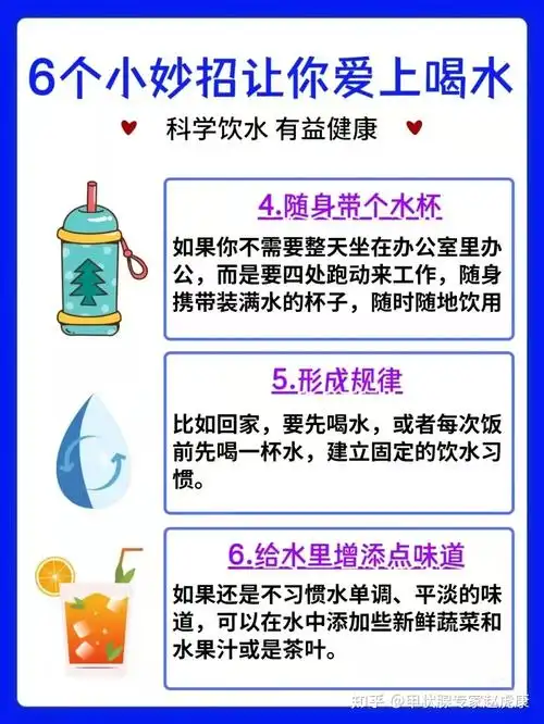 科学饮水有益健康我们日常该如何饮水