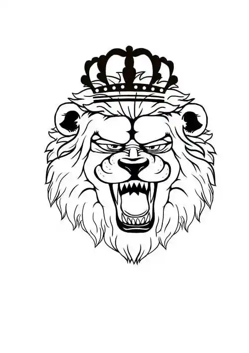 狮子|插画|商业插画|阿茶姑娘_原创作品-站酷zcool