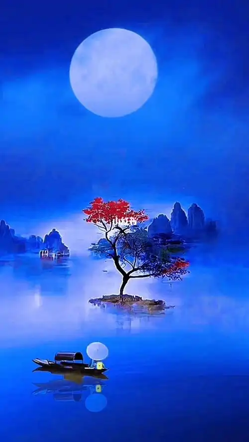 情感唯美古风治愈系风景