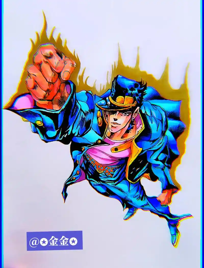 空条承太郎jojo的奇妙冒险手绘