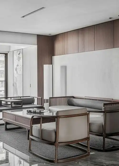 极简中式_众易居装修效果图大全