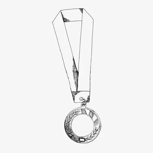 手绘奖牌