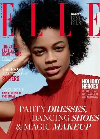 elle 马来西亚 2017年12月 - 女装杂志分析 - wow-trend 热点趋势