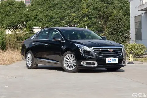 【凯迪拉克xts2018款28t 精英版侧前45度车头向右水平汽车图片-汽车