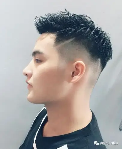 2019流行"剃两边"_发型