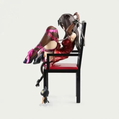 邪恶可脱 猫之惑星猫与椅子性感美女日本成人手办模型耻物摆件