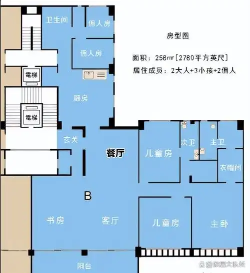 香港不愧是装修界榜样:看完这套258㎡豪宅彻底被征服了