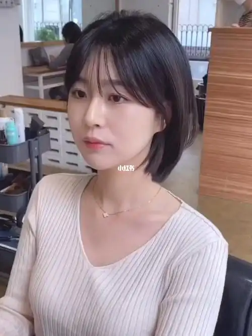 方圆脸短发这么剪一定让你瘦20斤免打理