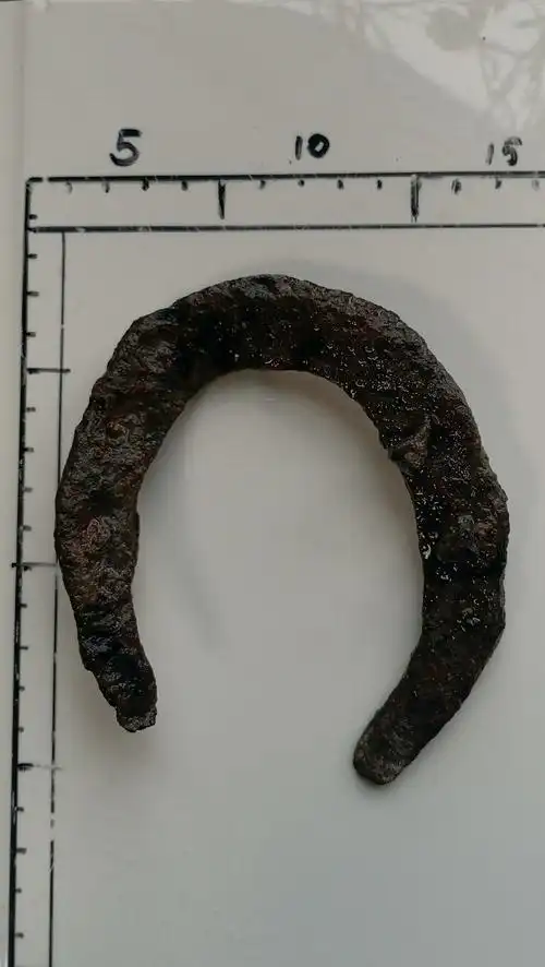 索伦古城出土:马蹄铁掌