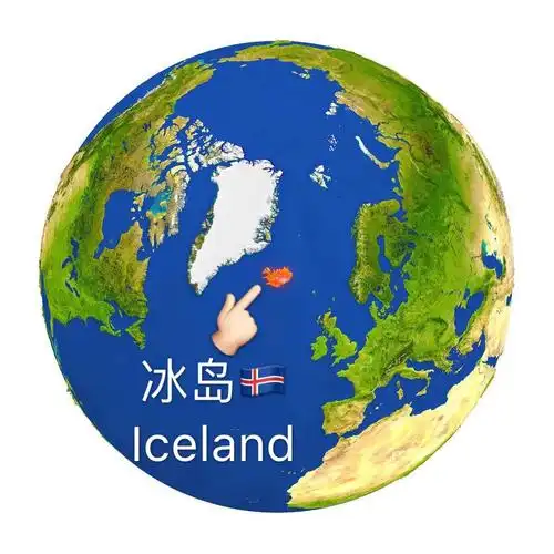 冰岛地理位置