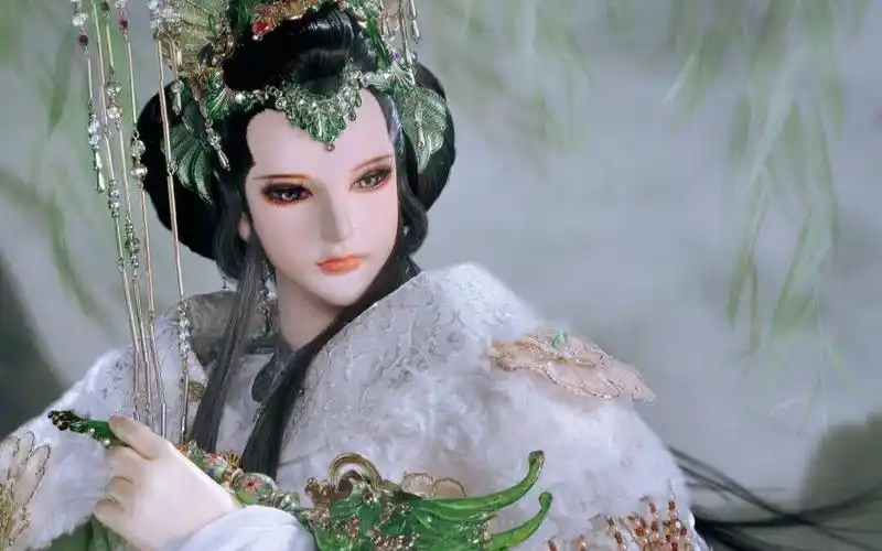 【霹雳布袋戏/折枝满花衣/红尘雪文偶个人向】绿罗裙,飘在谁的心潮