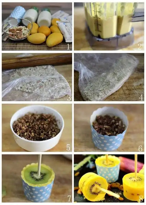 真有办法,这样也能做雪糕,味道和冰淇淋像极了!