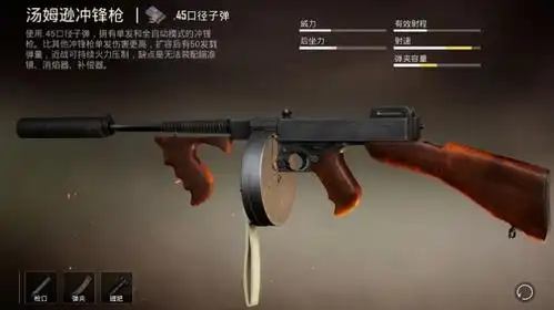 和平精英冲锋枪不会用你拿什么上分四大冲锋枪人气排名