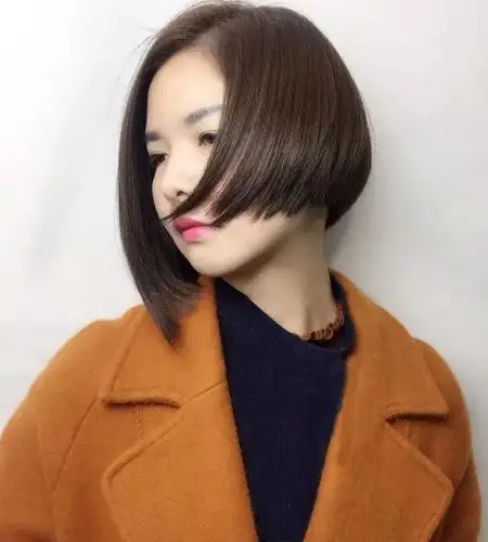不对称才好看不对称短发发型一长一短够潮够时尚