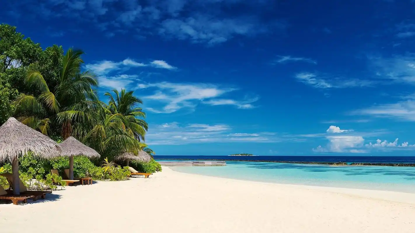 唯美的海岸宽屏桌面高清壁纸