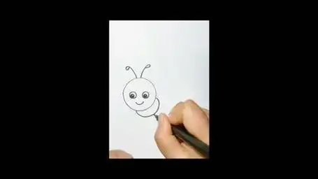 一学就会的毛毛虫简笔画!