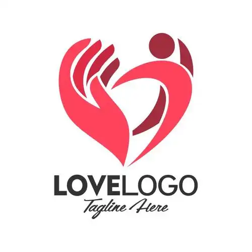 概念的护理家庭logo