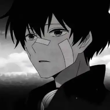 黑白动漫头像男生冷酷霸气