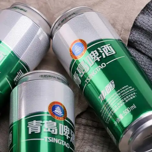 青岛啤酒冰醇8度500ml3罐啤酒