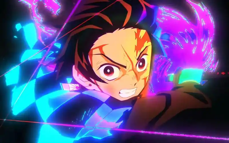 鬼灭之刃 光影景深特效超燃战斗,大哥没有输!也不可能输!