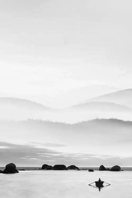 一组极简山水 - 我是画家 - 图虫