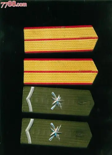 87式陆*肩章2付合售