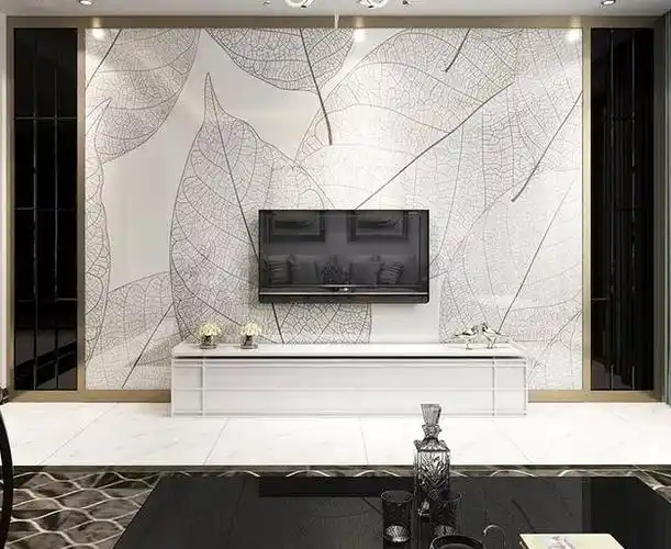 2018年最新款现代简约时尚客厅电视背景墙案例大全