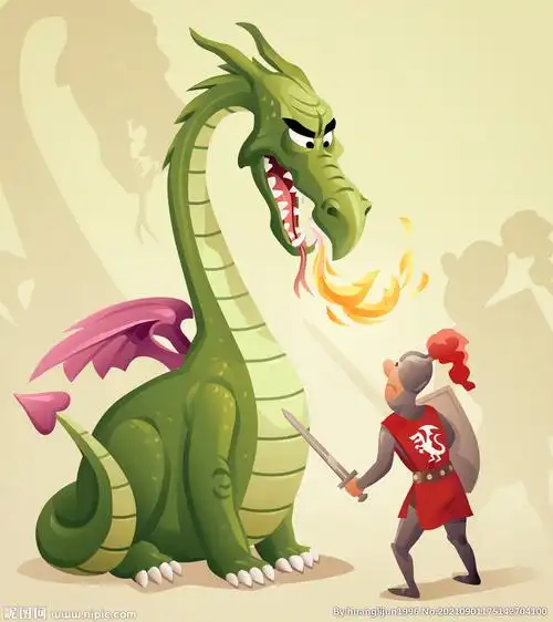 勇士斗恶龙可爱画风图片