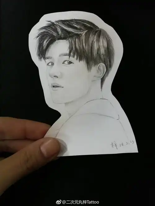 照片转手绘～ 唐人街探案的秦风～刘昊然