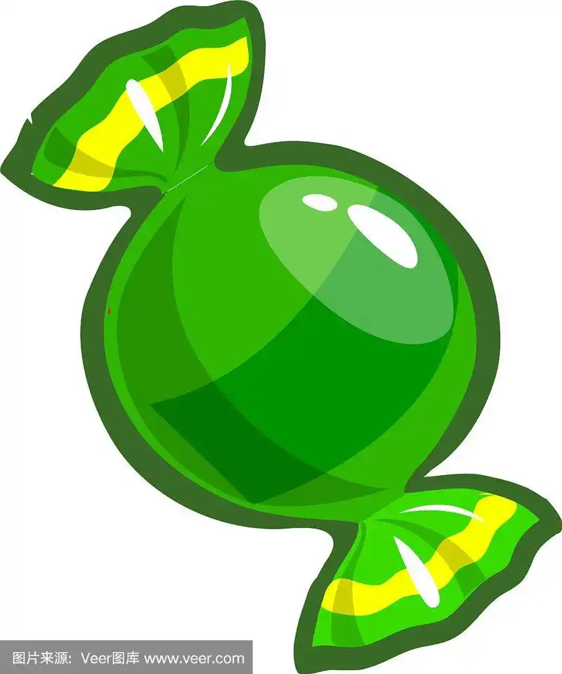 卡通糖果剪纸艺术