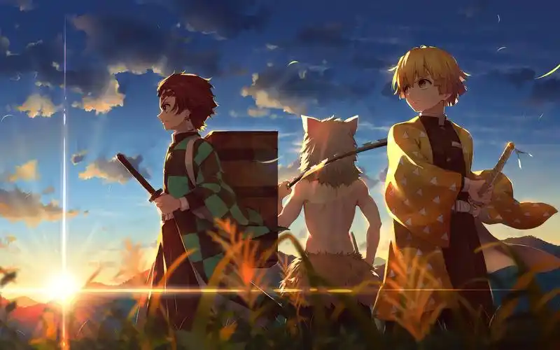 鬼灭之刃主角团呼吸大法