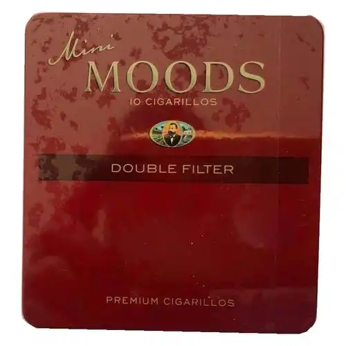 丹纳曼茉丝加长滤嘴10支小迷你 dannemann moods double filter