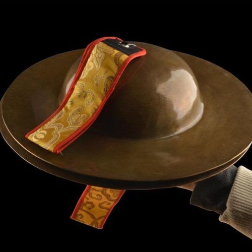 藏传佛教用品铙钹佛事法会尼泊尔手工铜钹打击乐器铜镲擦拨恰恰
