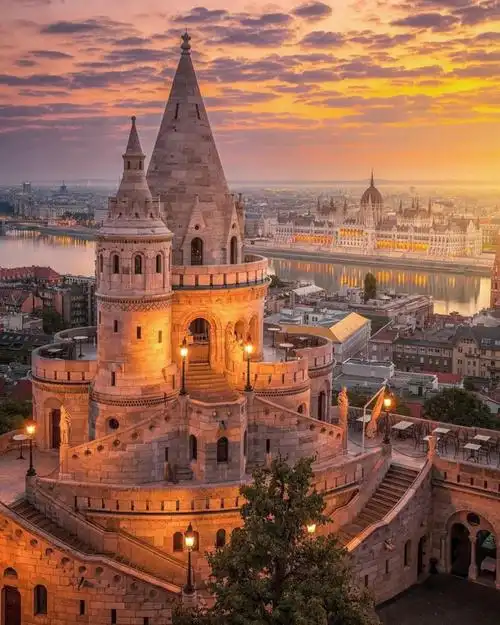 多瑙河明珠匈牙利首都布达佩斯