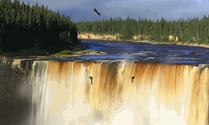 【gif-动图】— 动态美图(山水美景-2) 同步歌词