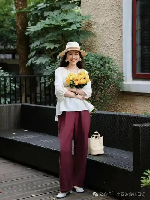 这位39岁上海博主穿搭真好看,高级大方又时髦|上衣|西装|连衣裙|阔腿