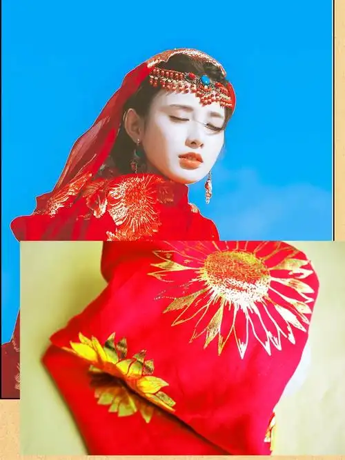 坠额东宫小枫同款头饰发饰沙漠拍照古装古风发饰