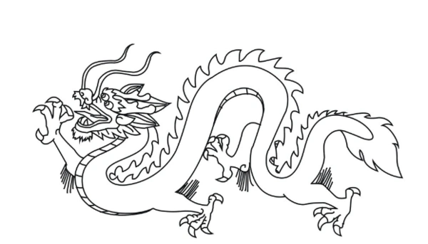 龙的简笔画又好看又简单