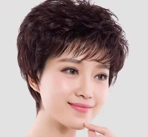 可以完美的修饰你的脸型,是中年女士的最佳选择.