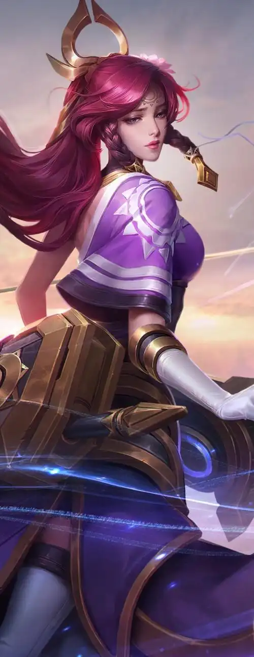 《王者荣耀》伽罗天狼溯光者皮肤去无遮挡图