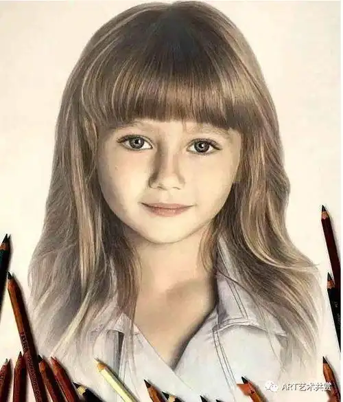 俄罗斯美女艺术家——宛如高清照片般的铅笔画