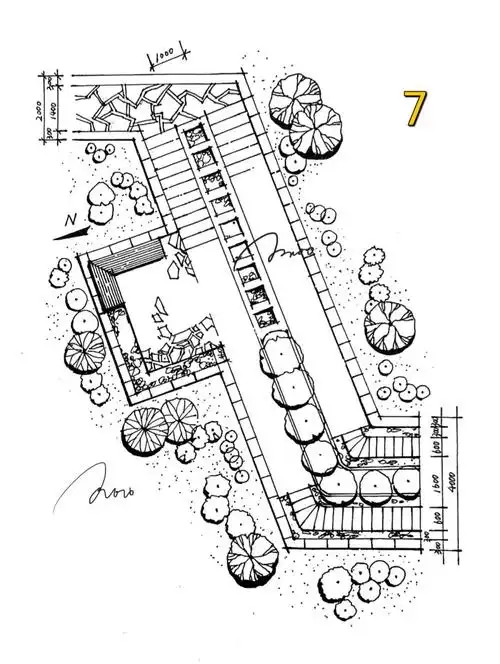 景观 园林环艺快题手绘节点7