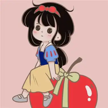 白雪公主头像高清卡通动漫图片