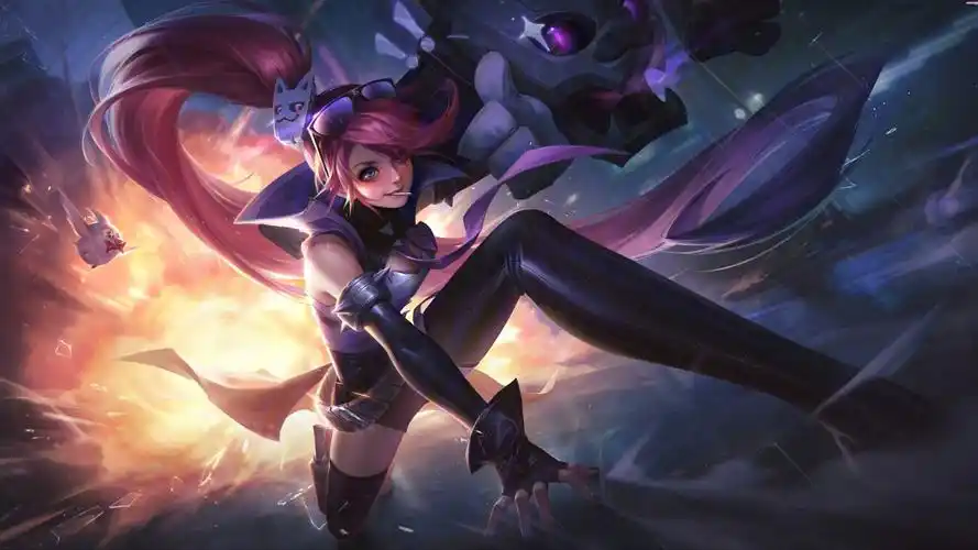 王者荣耀高清孙尚香美图-杀手不太冷皮肤壁纸