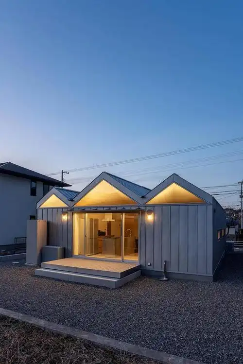 独栋住宅建筑空间设计丨空间通透明亮且开放的日式住宅设计