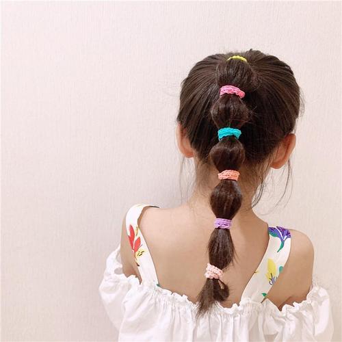 儿童皮筋不伤发弹性性好女童小女孩发圈女宝宝头发发饰