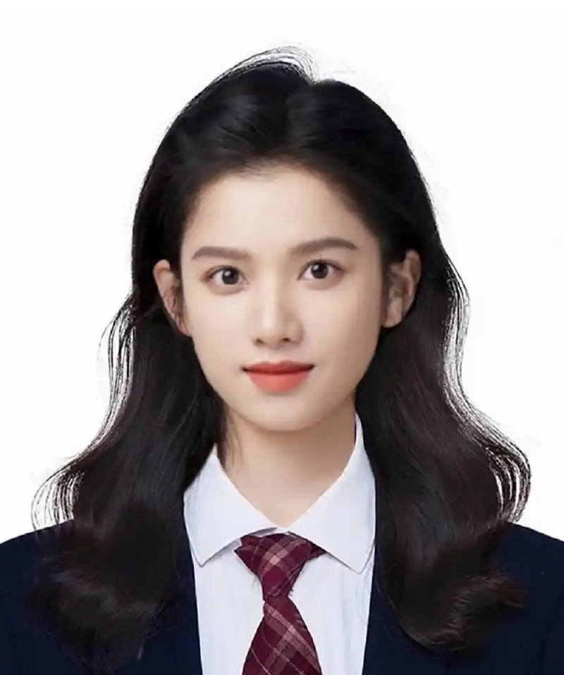 女明星证件照合集,标准的三庭五眼,都好美啊#明星# #美式证件照