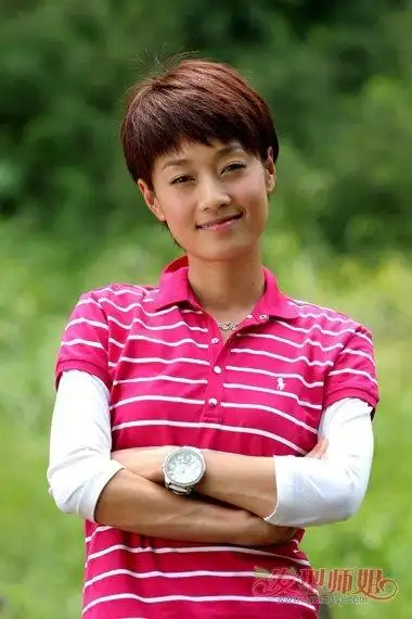 假小子超短发适合卷烫吗 逆袭个性长脸女发型打造