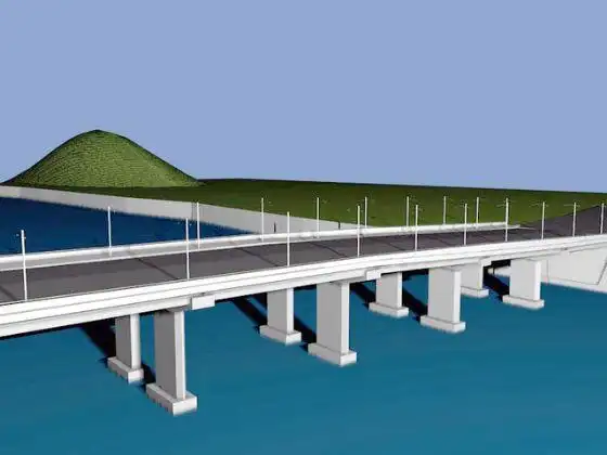 简支梁桥全套模型